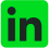 ícone da logo do linkedin